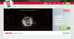 Desktop Screenshot of m.leche69.com